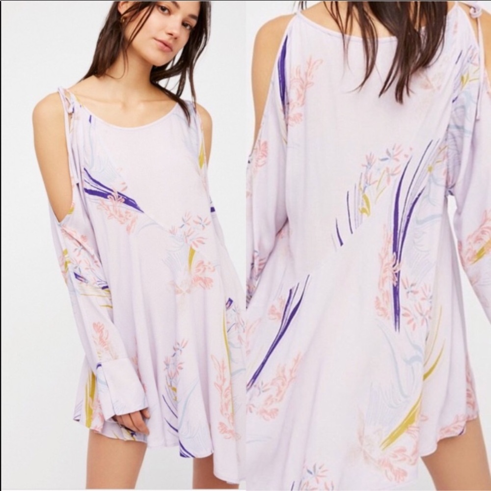 Free People floral tunic dress - Picture 2 of 9